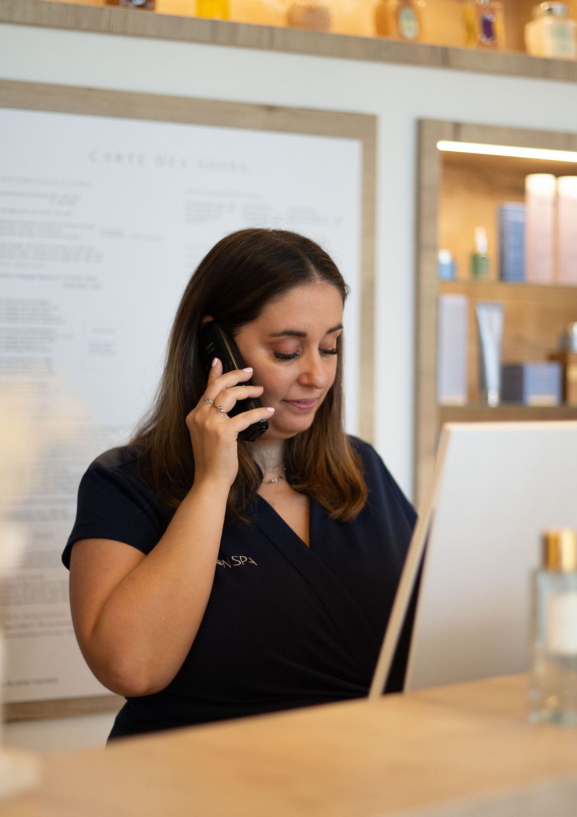 reception Spa et Institut de beauté